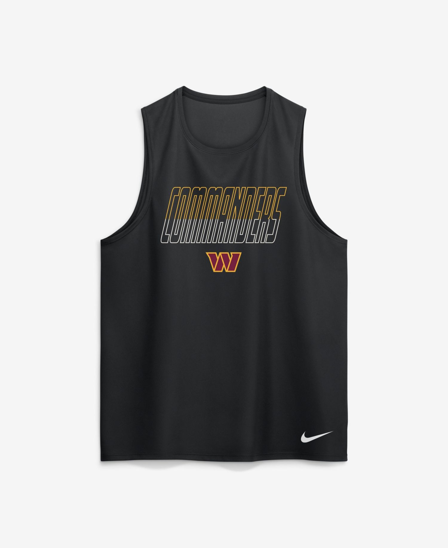 Men's Washington Commanders Kickoff Miler Dri-FIT Crewneck Tank Top