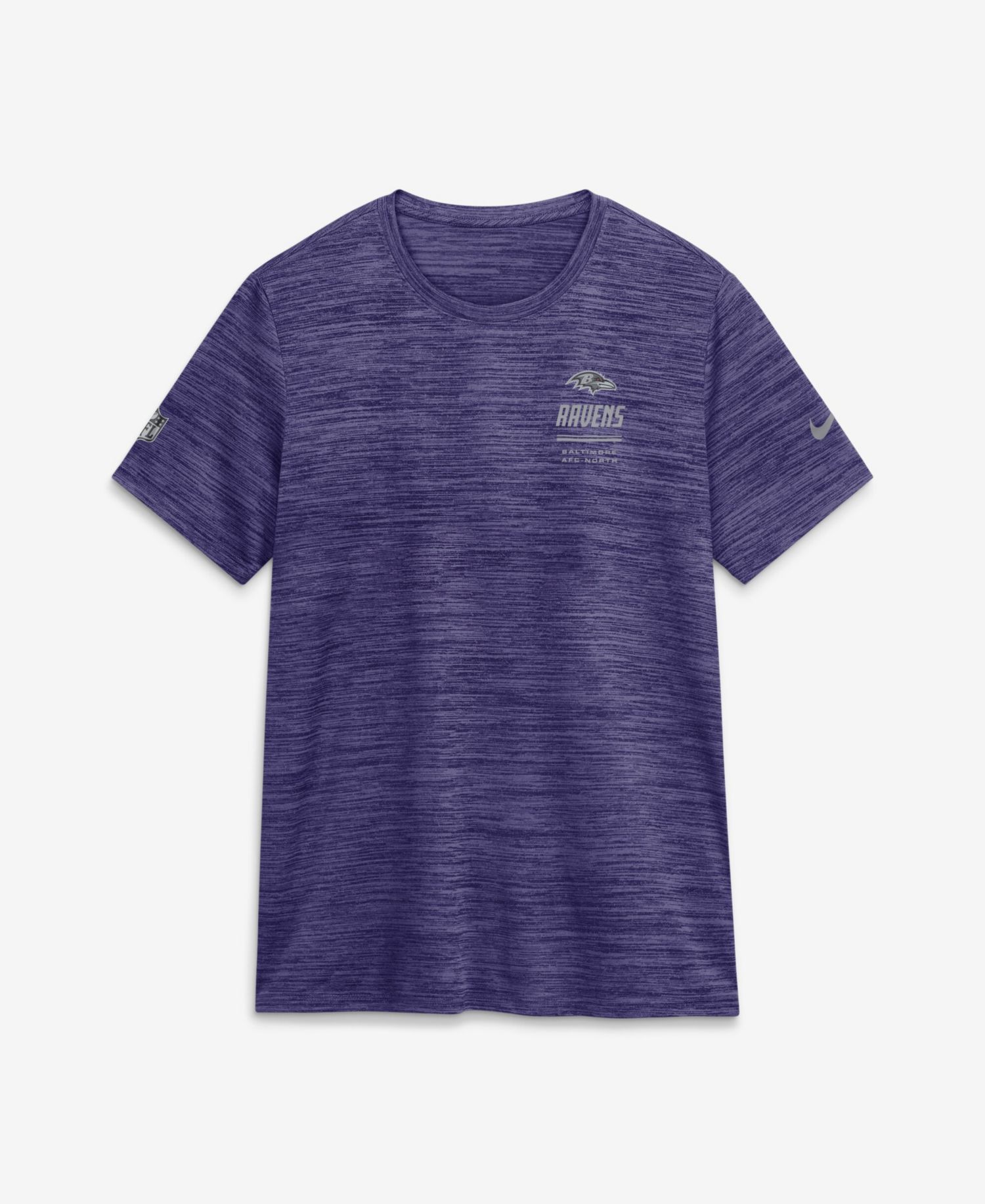 Women's Baltimore Ravens Sideline Velocity Dri-FIT T-Shirt