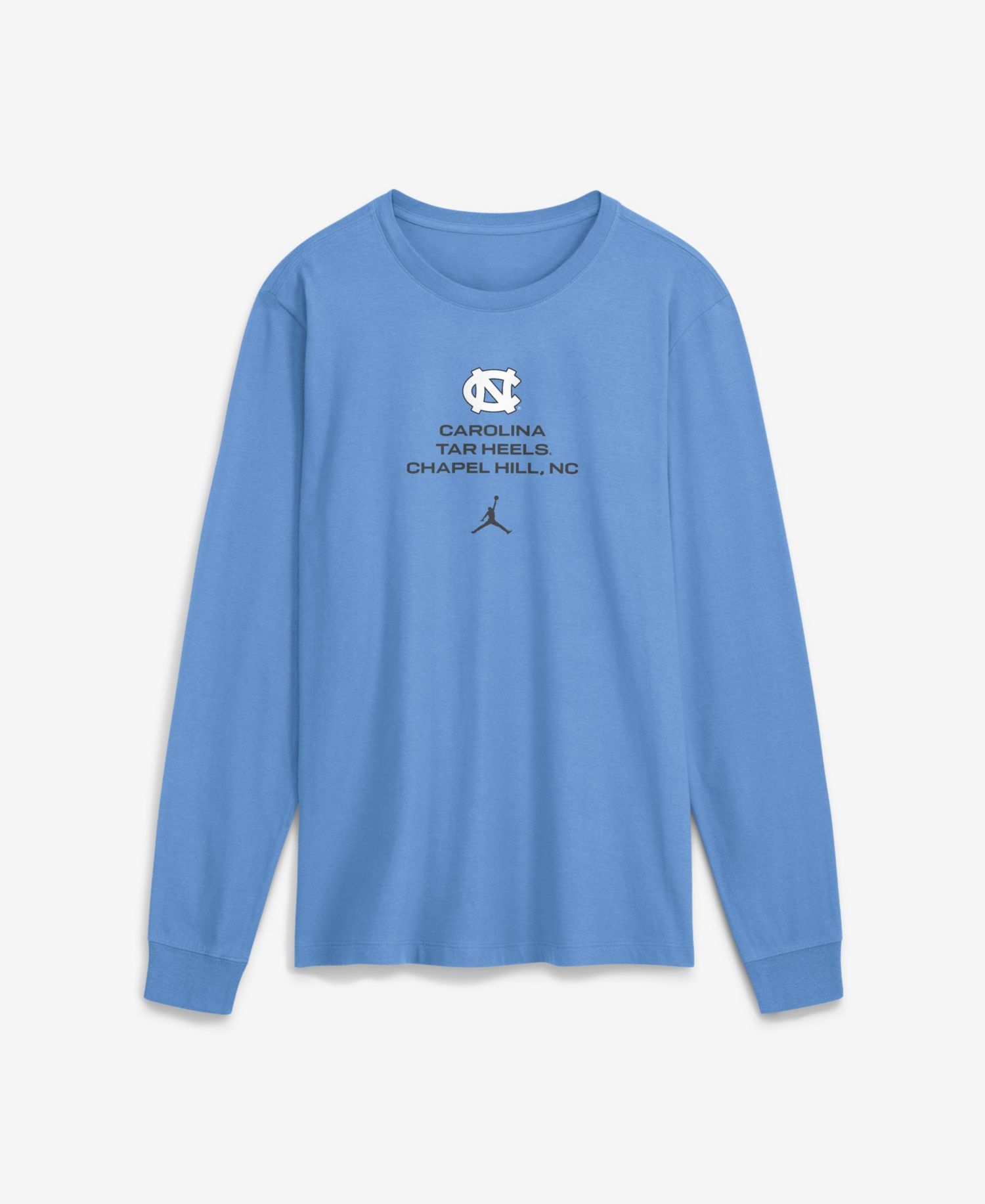 Men's North Carolina Tar Heels Sideline Long Sleeve Crewneck T-Shirt