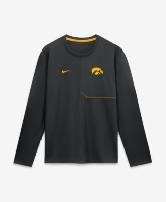 Men's Iowa Hawkeyes Iowa Sideline Coach Dri-FIT Long-Sleeve T-Shirt