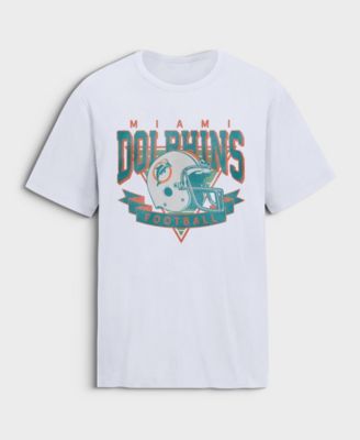 Men's Miami Dolphins Old Fashion Rushing Classic-Fit T-Shirt