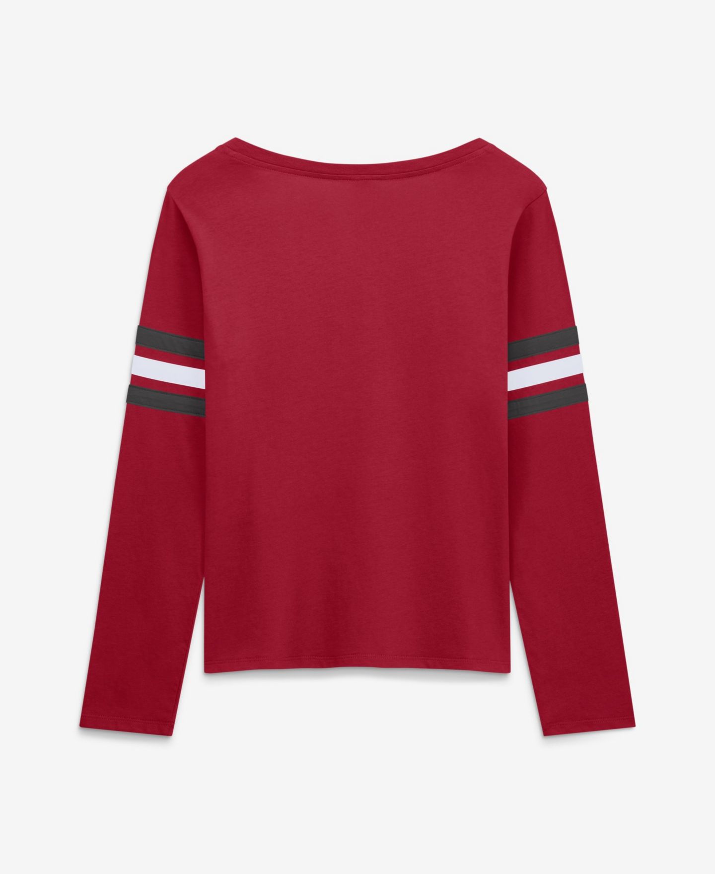 Женская футболка Fanatics Tampa Bay Buccaneers Team First Coverage Scheme Lace-Up Long-Sleeve — фото 2