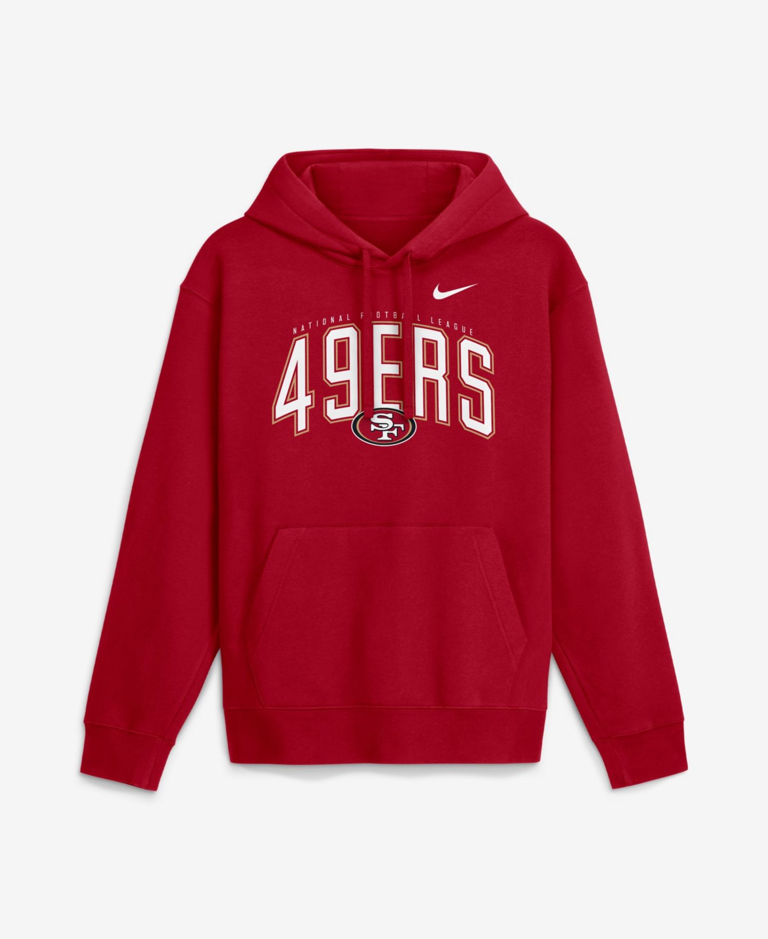 Men's San Francisco 49ers Expect Victory Club Fleece Graphic Pullover Hoodie