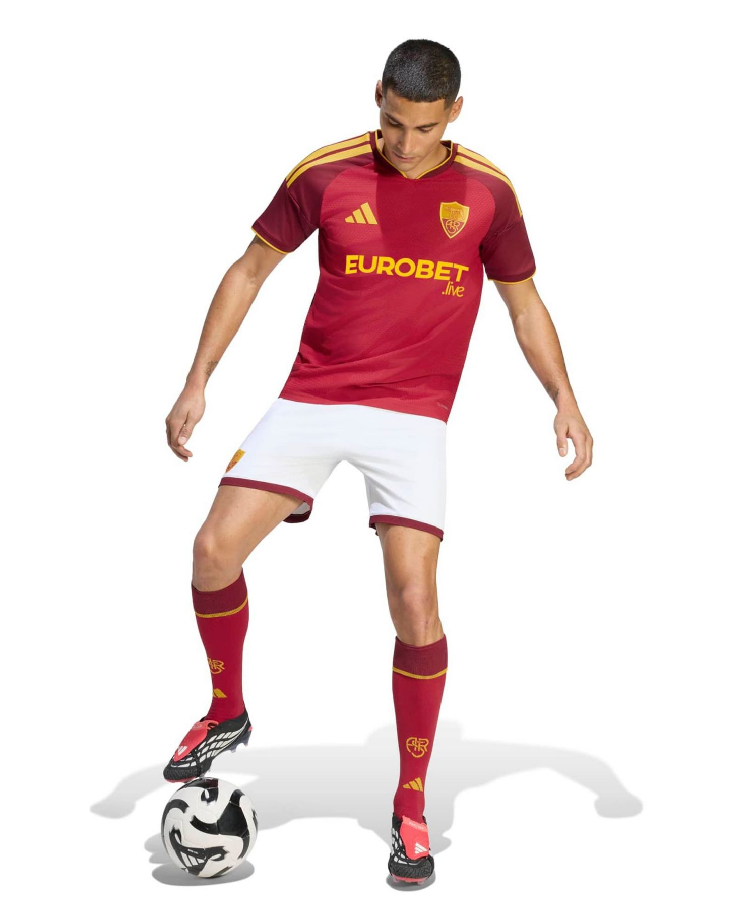 Men's AS Roma 2026/27 Home Authentic Jersey