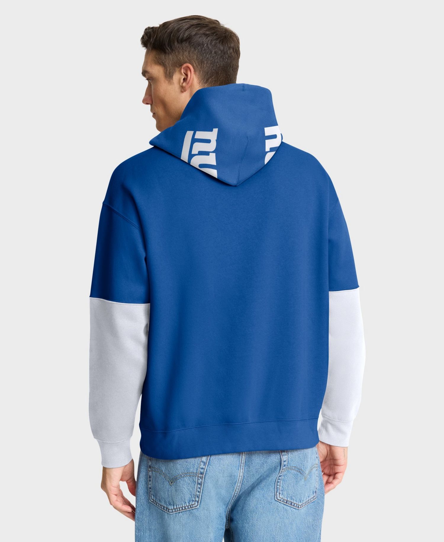 Men's New York Giants Relaxed-Fit Fleece Pullover Hoodie