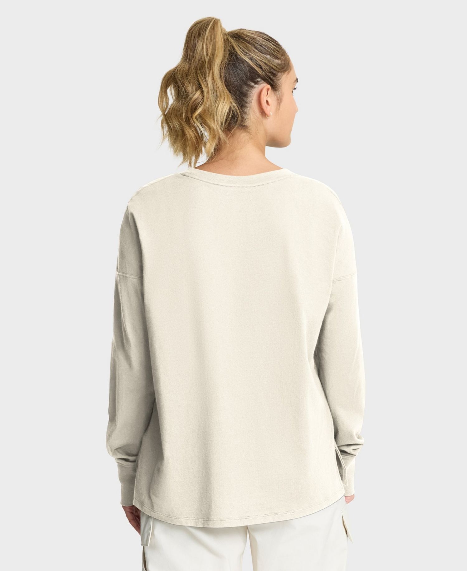 Women's Atlanta Falcons Dove Legacy Long-Sleeve Relaxed-Fit T-Shirt