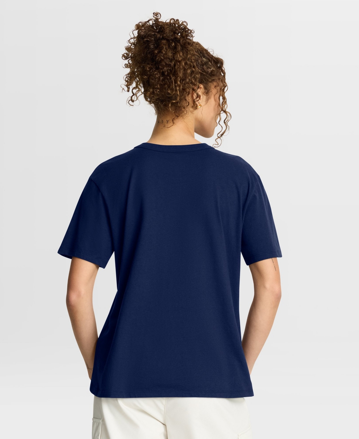 Fanatics Women's Denver Broncos Fade Legacy Relaxed-Fit Crewneck T-Shirt