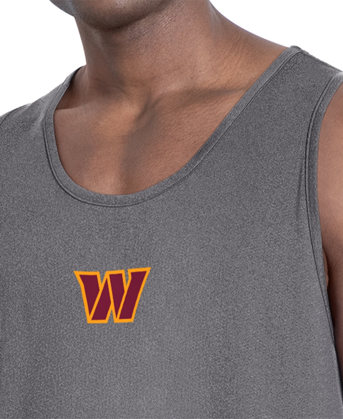 Msx by Michael Strahan Men's Washington Commanders Energy Scoop Neck Sleeveless Tank Top