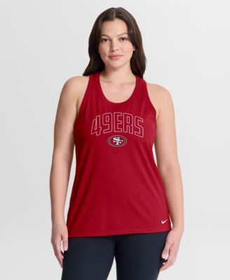 Women's San Francisco 49ers Primetime Scoop Neck Tri-Blend Tank Top