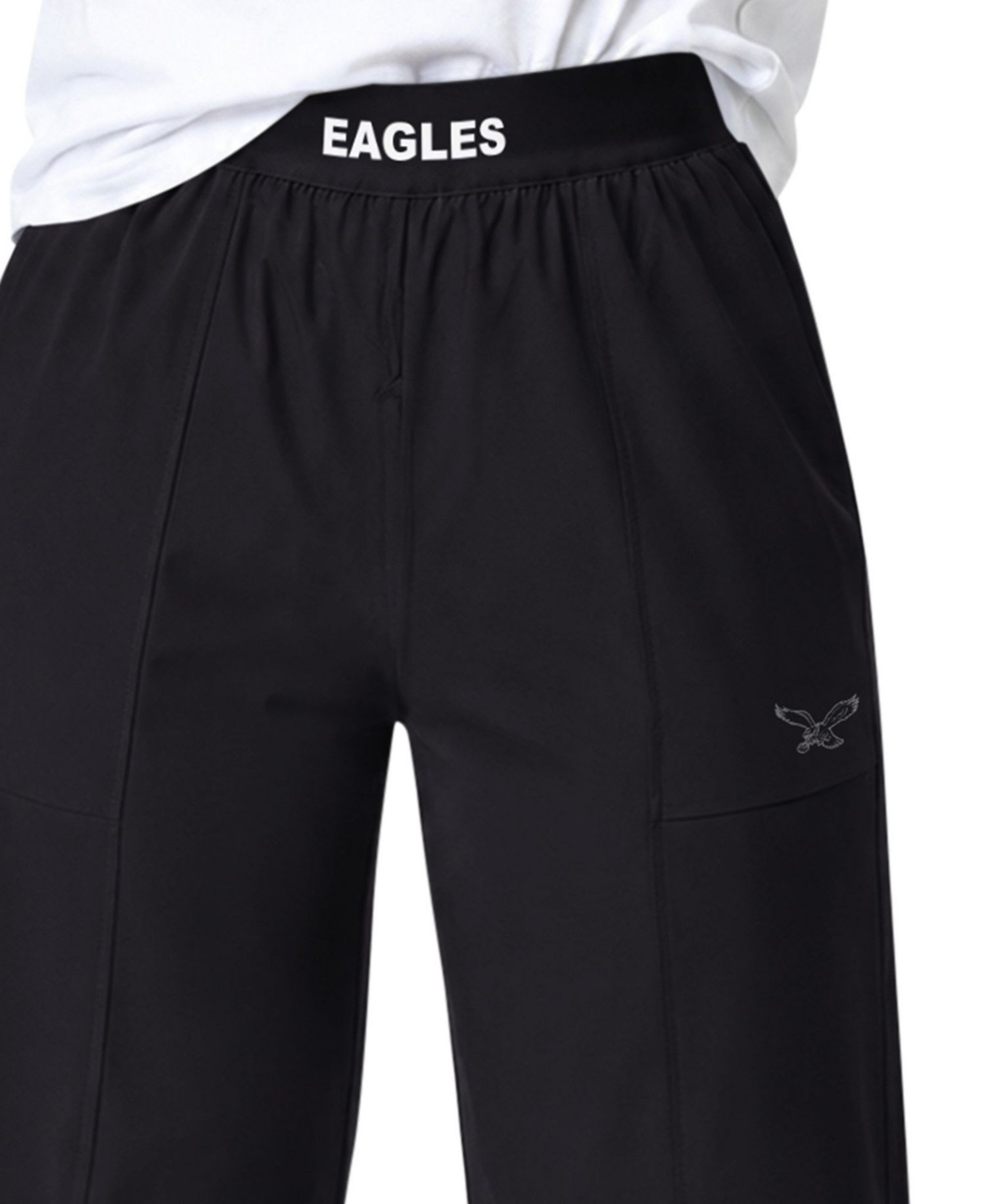 Women's Philadelphia Eagles Athleisure Wide-Leg Pants
