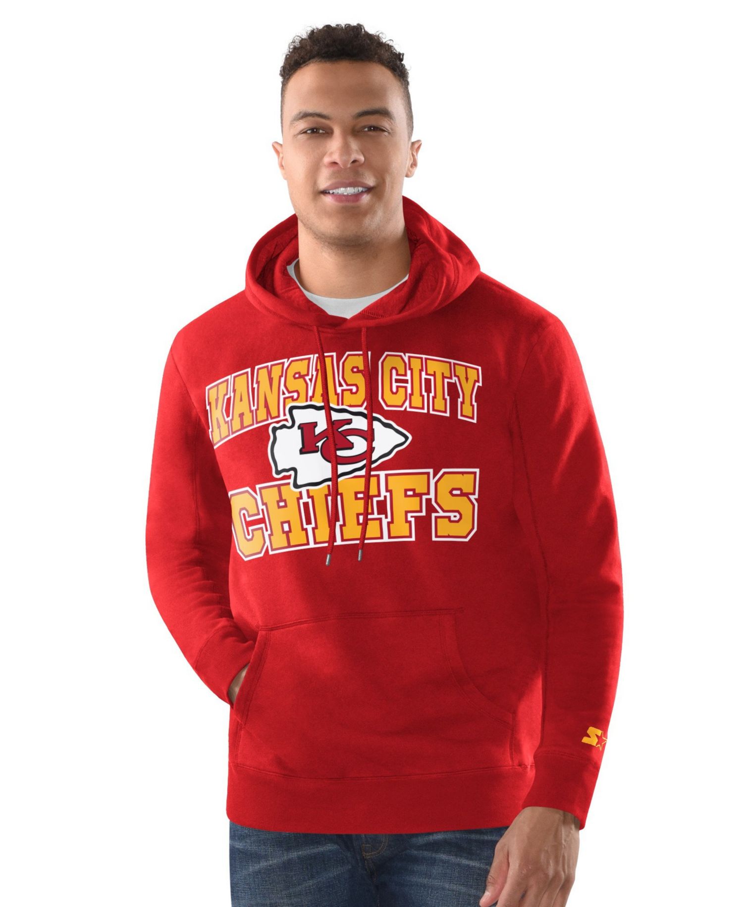 Men's Kansas City Chiefs Graphic Hoodie and Cuffed Knit Hat, 2-Piece Set