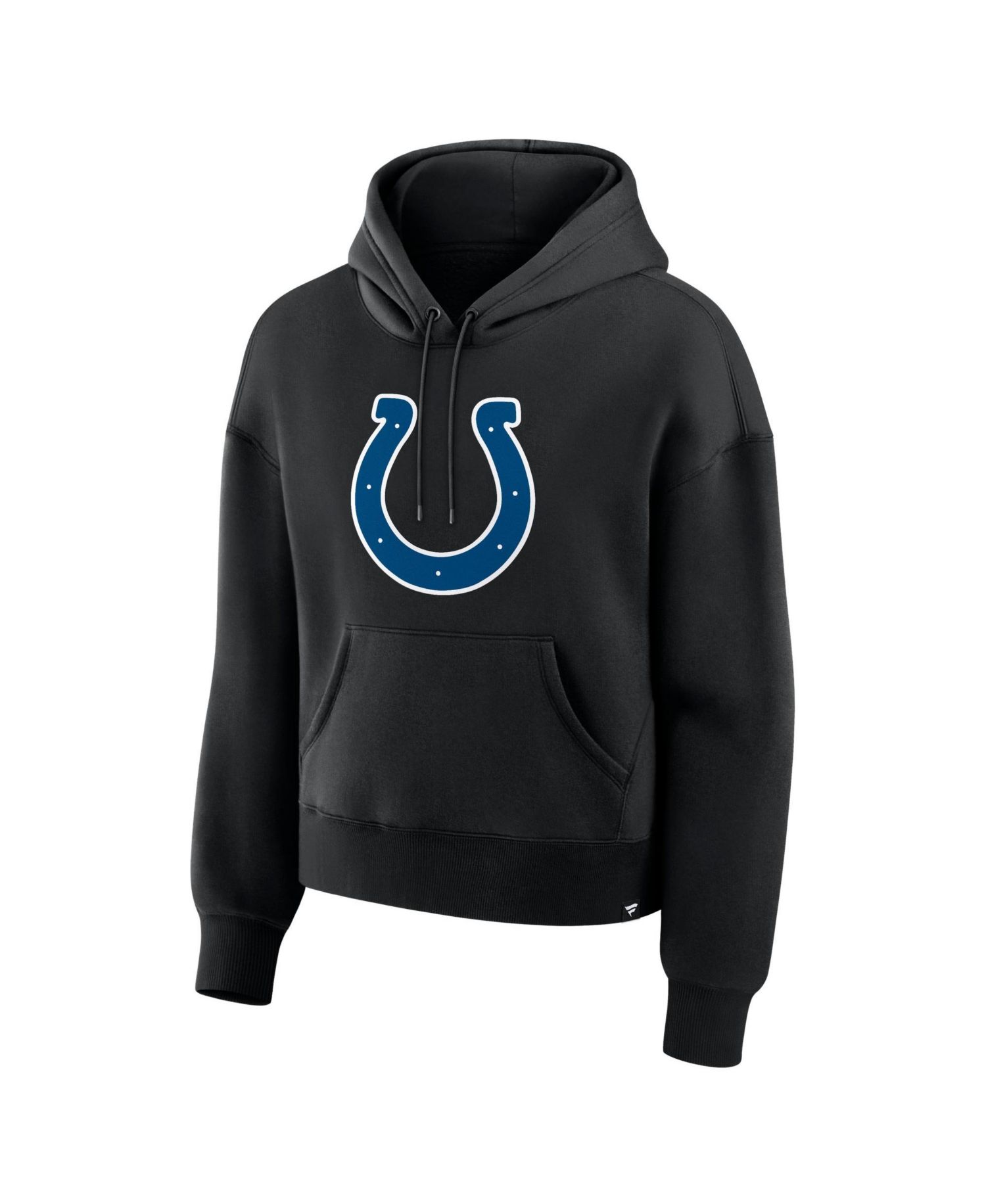 Women's Indianapolis Colts Essential Legacy Hooded Heavyweight Fleece Front Pouch Pocket Hoodie
