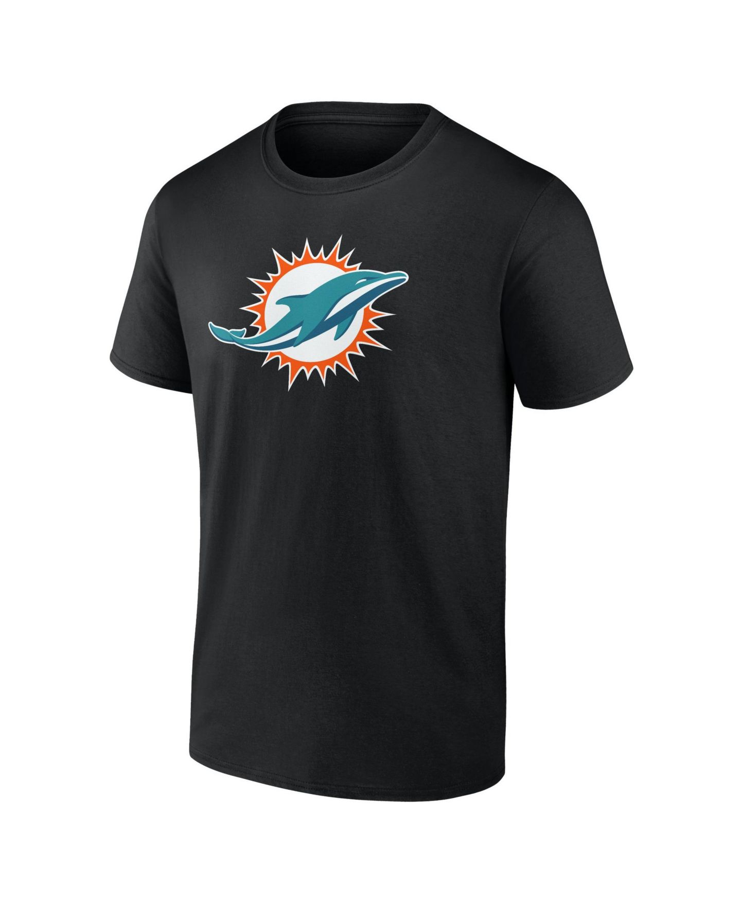 Мужская футболка Logo Athletic Miami Dolphins Classic-Fit Crewneck — фото 3