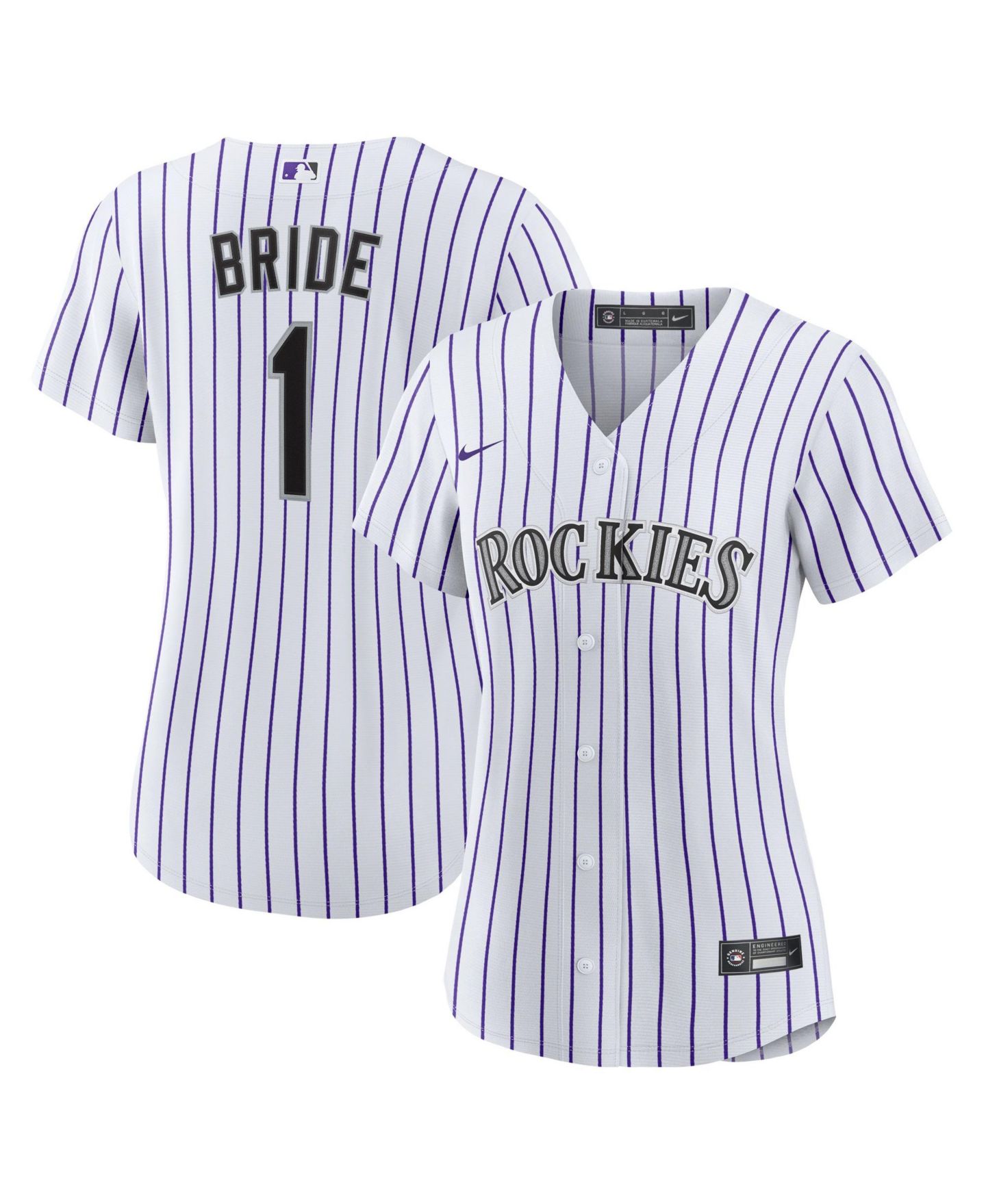 Женский топ Nike Colorado Rockies Replica Jersey — фото 1
