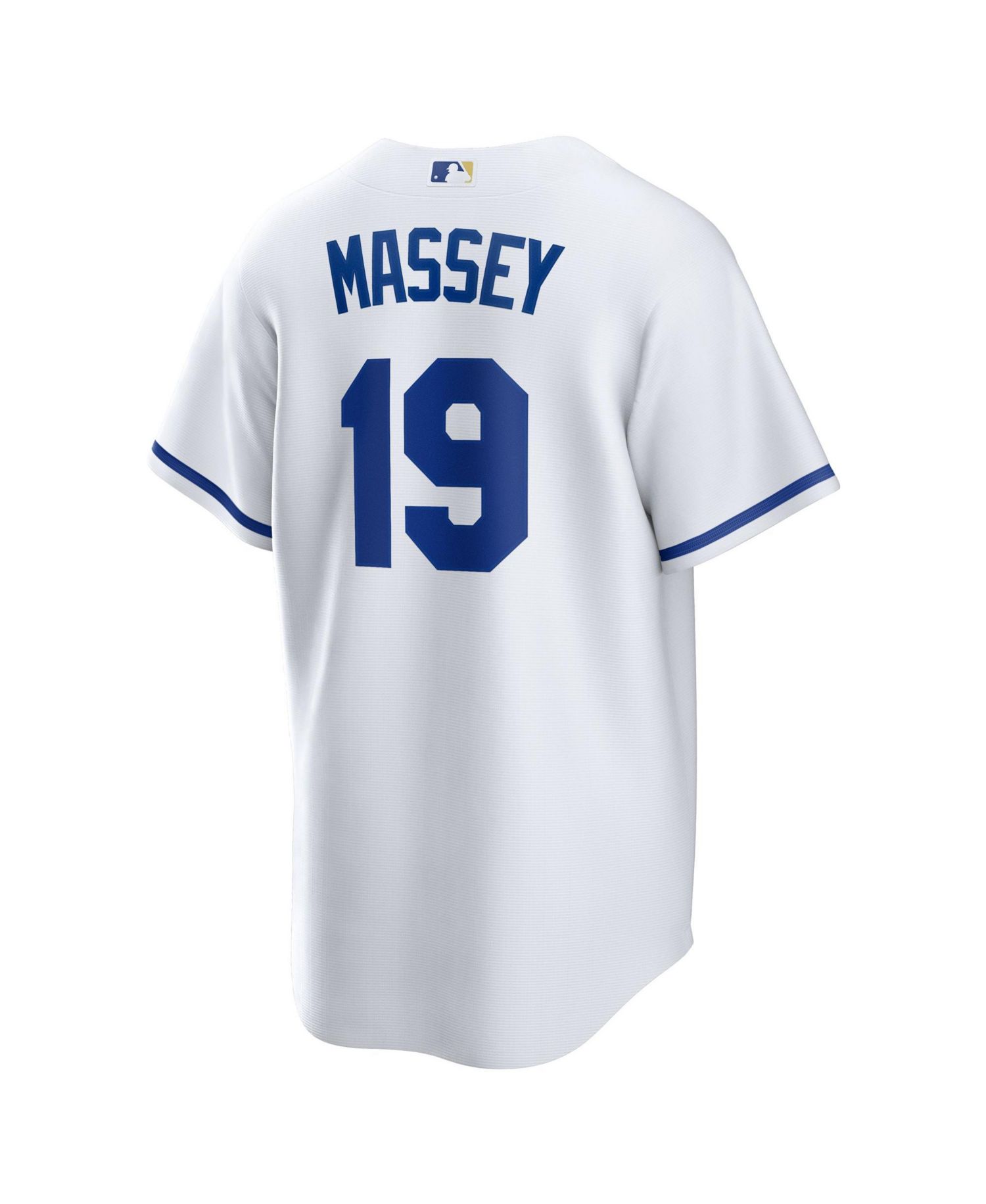 Men's Michael Massey Kansas City Royals Replica Relaxed-Fit Jersey