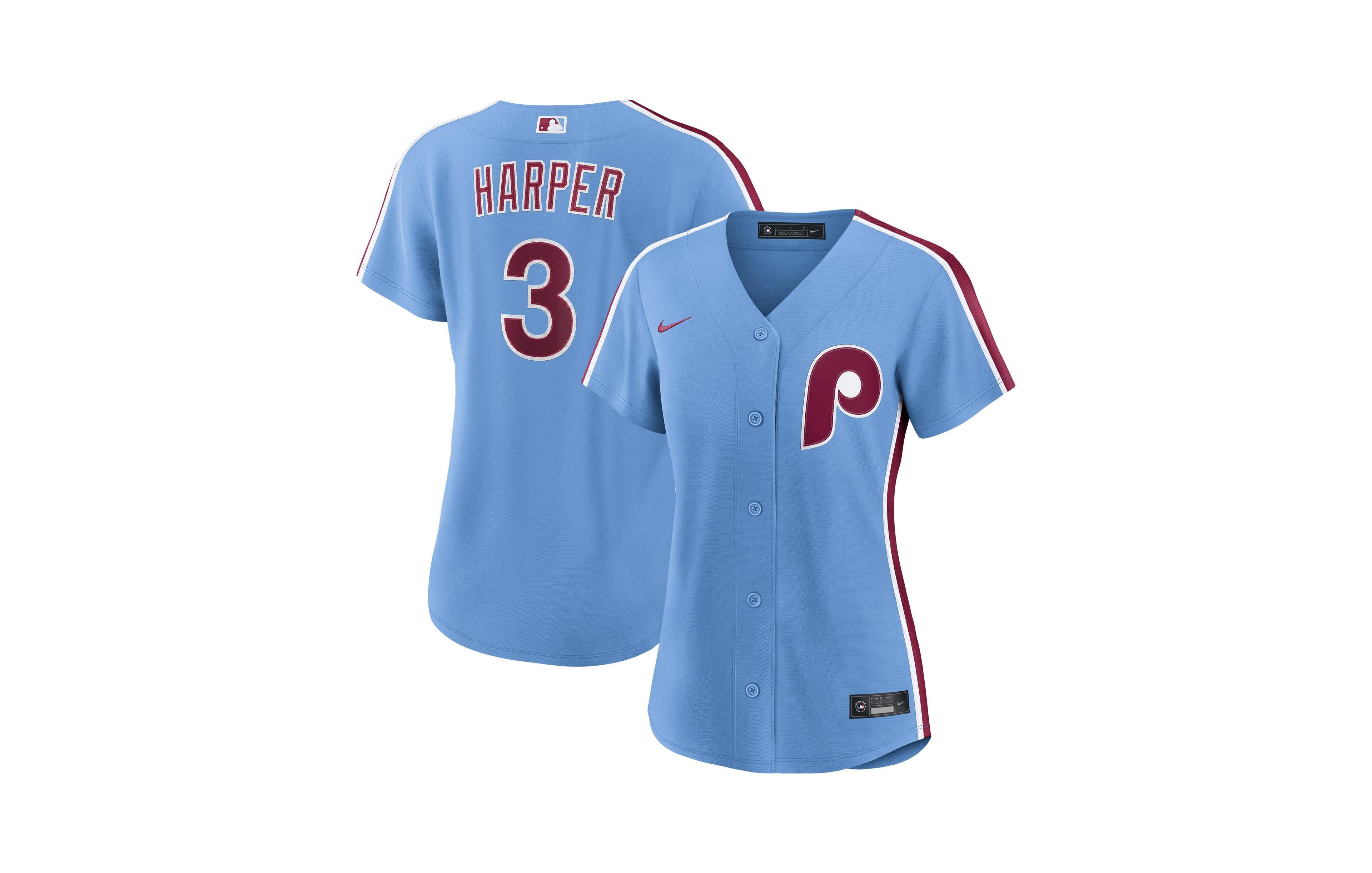 Nike Women's Bryce Harper Philadelphia Phillies Alternate Replica Jersey