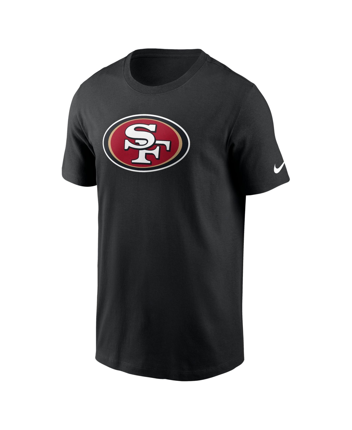 Nike Men's Essential Logo San Francisco 49ers Screen-Print Crewneck T-Shirt