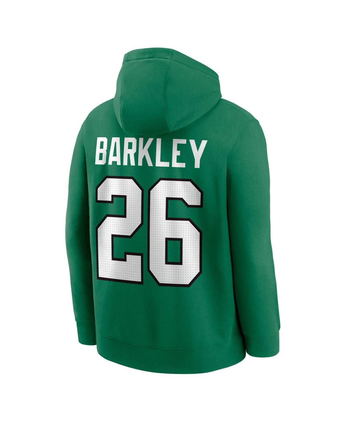 Nike Men's Philadelphia Eagles Saquon Barkley Graphic Long-Sleeve Hoodie