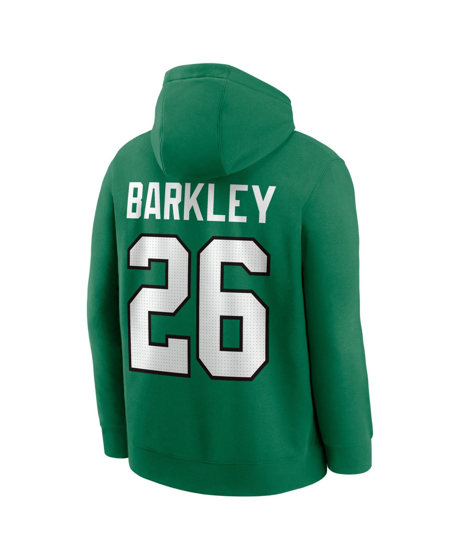 Men's Philadelphia Eagles Saquon Barkley Midweight Fleece Hoodie