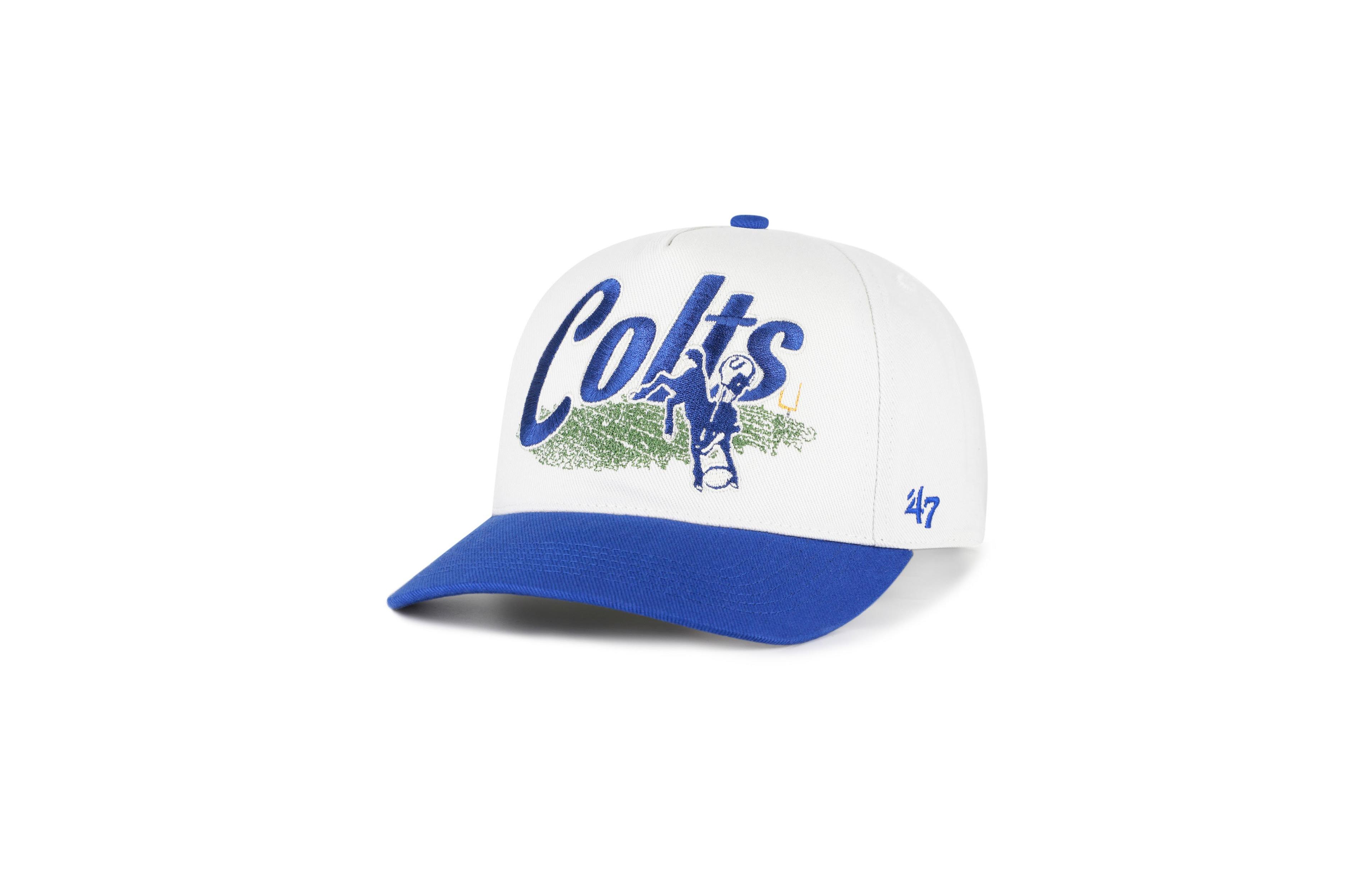 '47 Brand Men's Indianapolis Colts Throwback Adjustable Enfield Baseball Cap