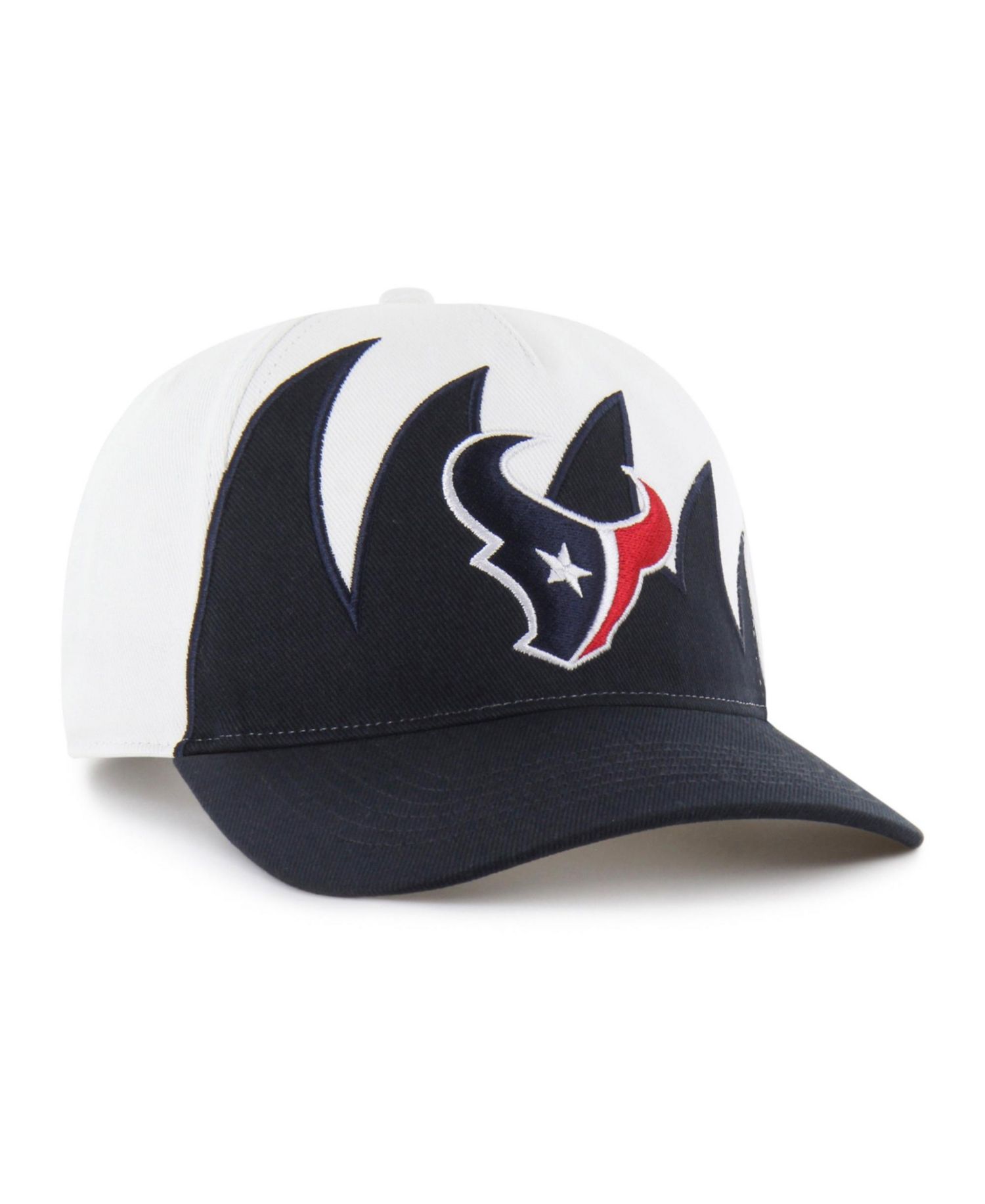 Men's Houston Texans Jagged Hitch Snapback Baseball Cap
