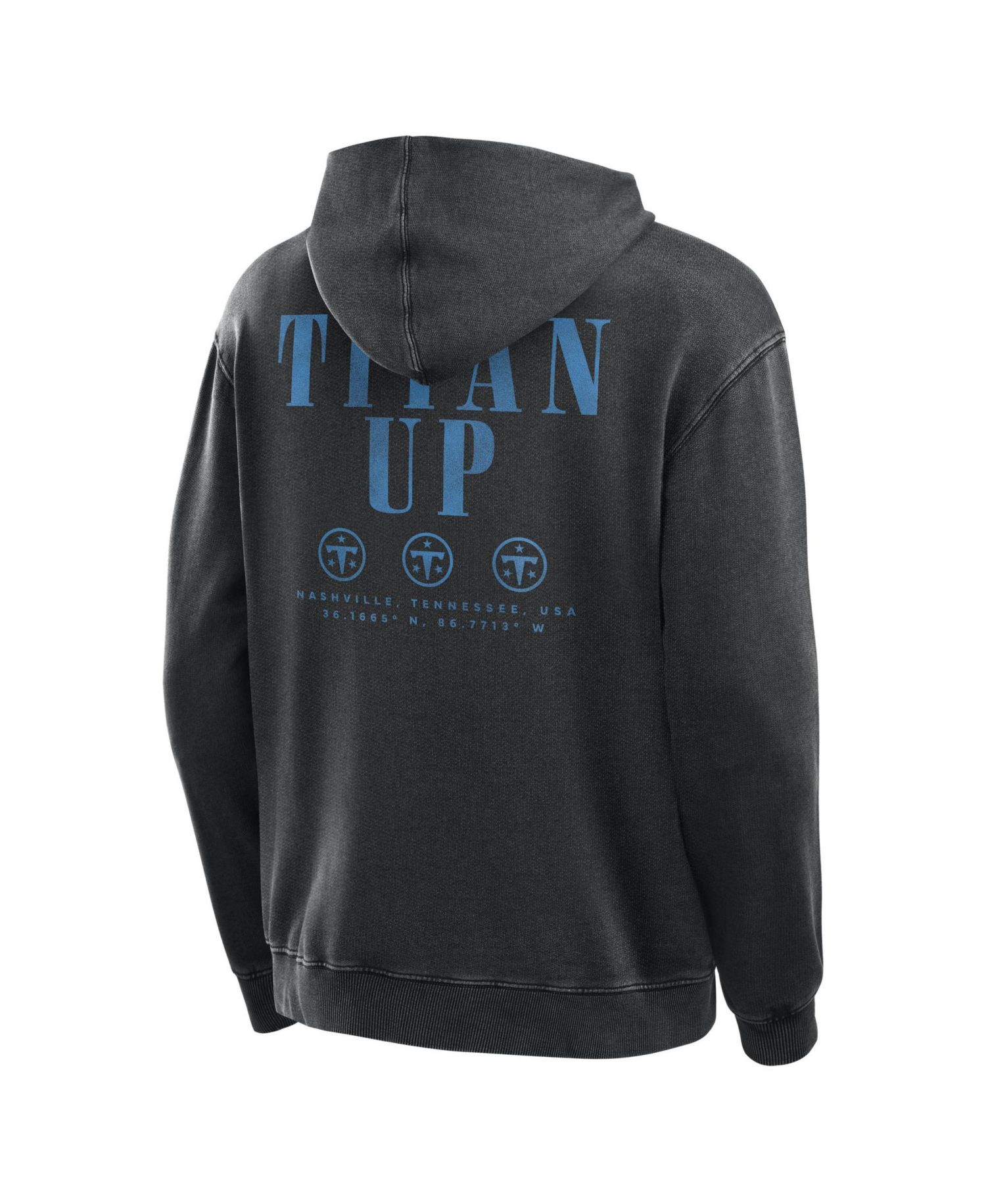Men's Tennessee Titans Intense Rivalry French Terry Relaxed-Fit Pullover Hoodie