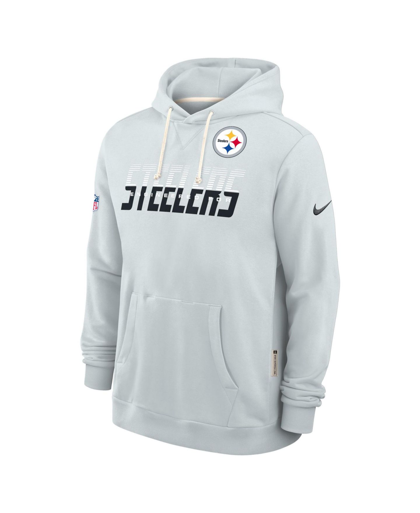 Мужское худи Nike Pittsburgh Steelers Standard Issue Top Prospect Fleece Graphic — фото 2