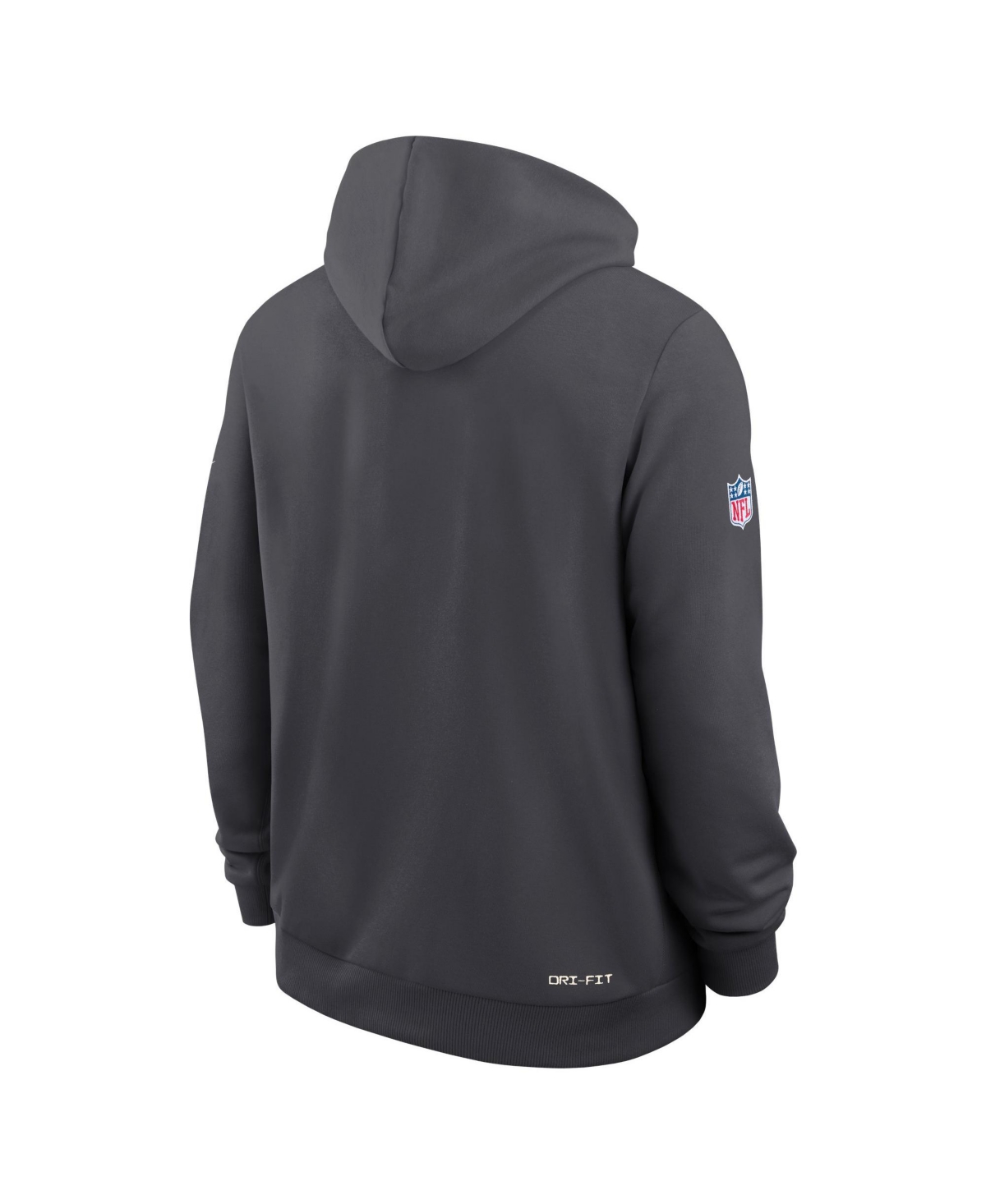 Nike Men's Philadelphia Eagles Sideline Standard Issue Top Prospect Dri-fit Heavyweight Long-Sleeve Pullover Hoodie