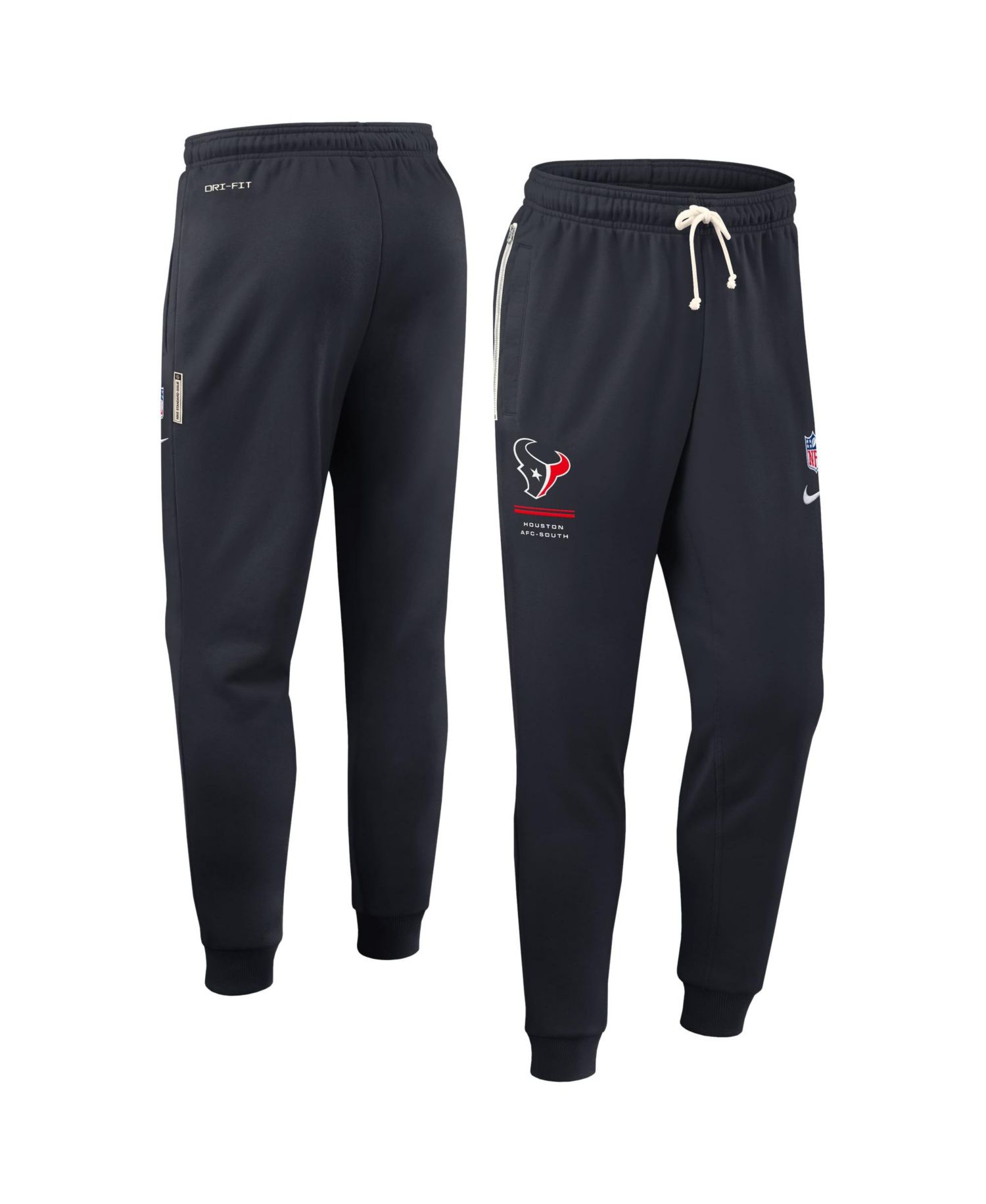 Men's Houston Texans Sideline Standard Issue Tapered Dri-FIT Fleece Pants