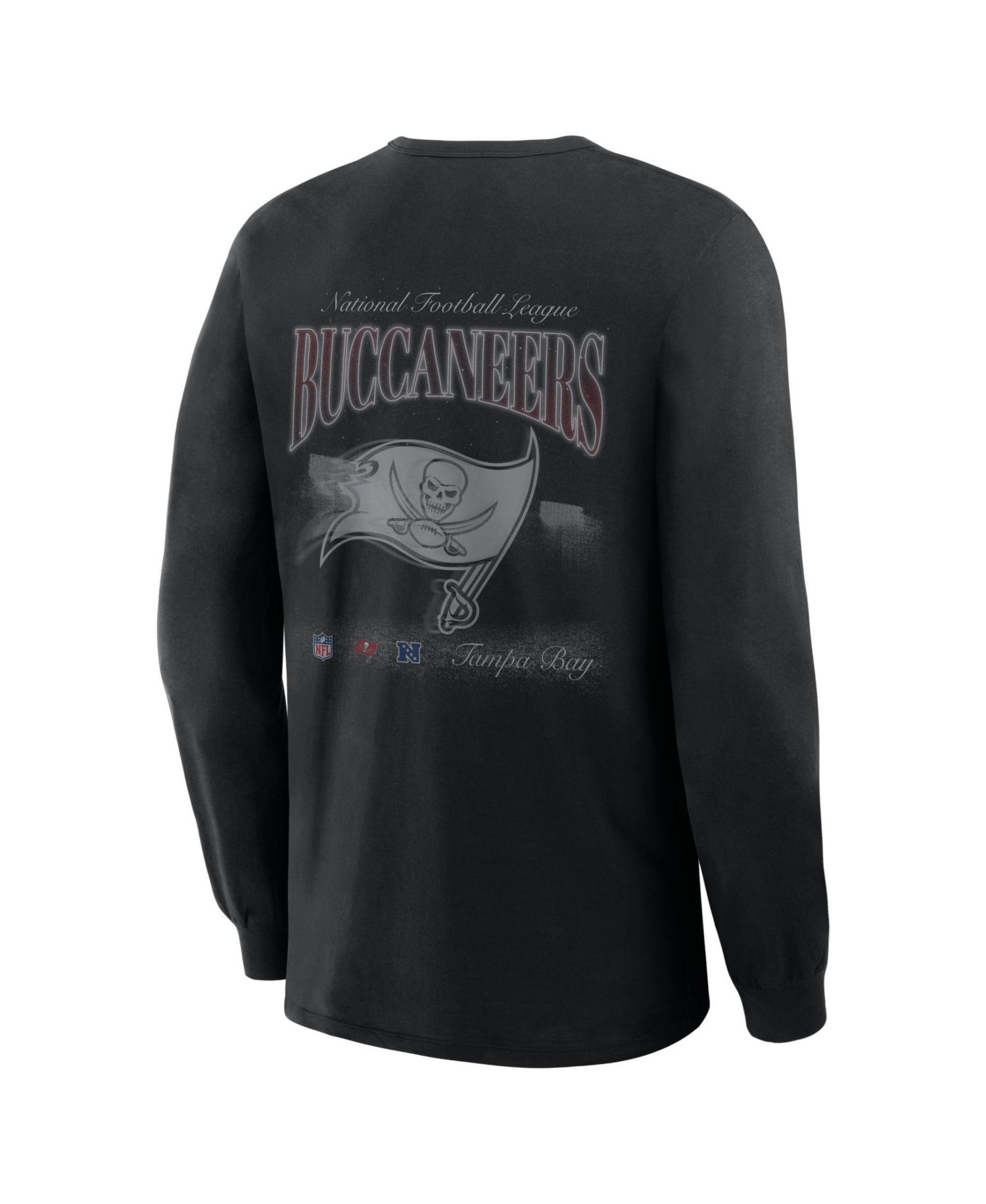 Men's Tampa Bay Buccaneers Midnight Falls Long-Sleeve T-Shirt