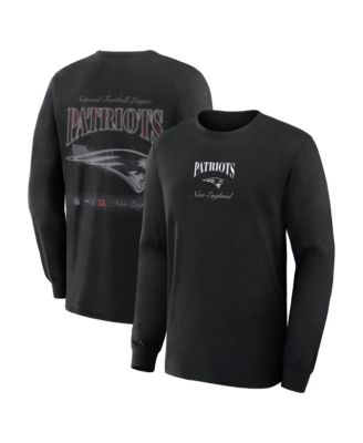 Men's New England Patriots Midnight Falls Long-Sleeve T-Shirt