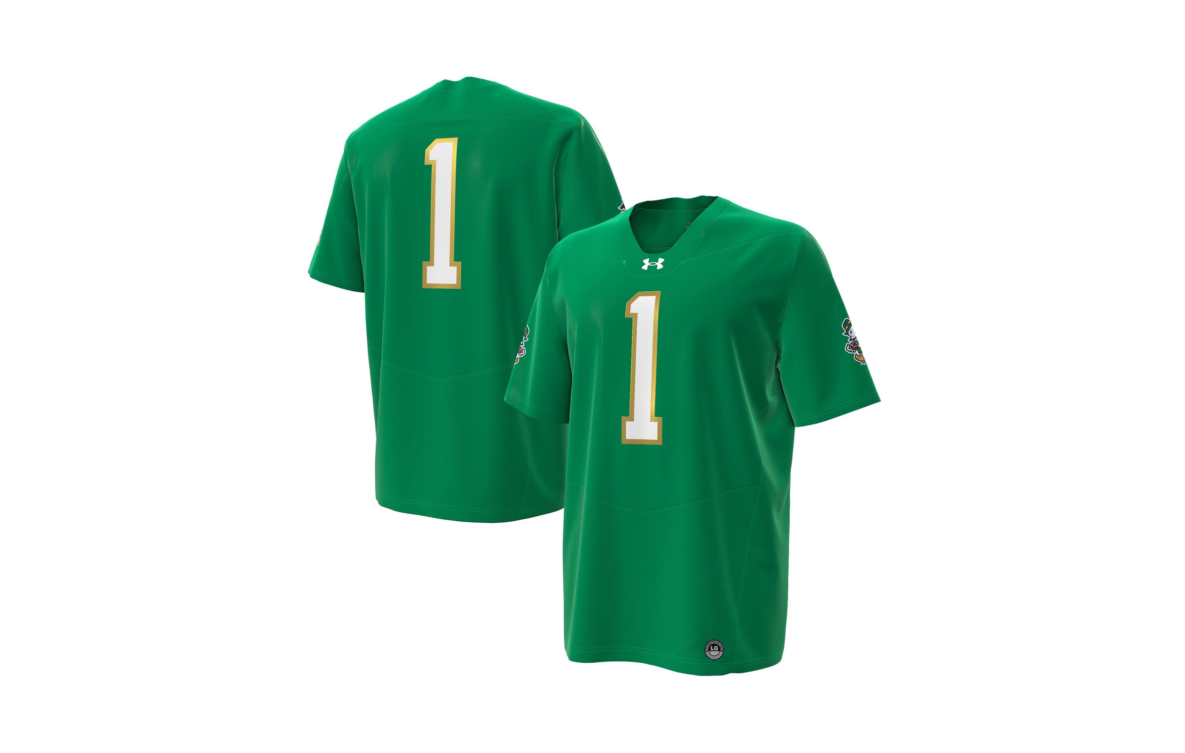 Under Armour Men's Notre Dame Fighting Irish Replica Relaxed-Fit Jersey