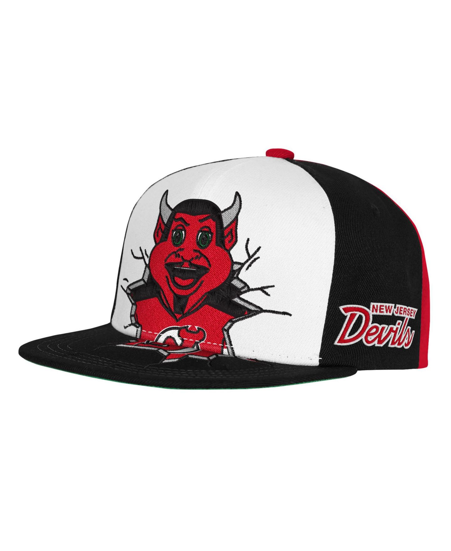 Детские головные уборы Mitchell & Ness New Jersey Devils Mascot Snapback Hat — фото 1