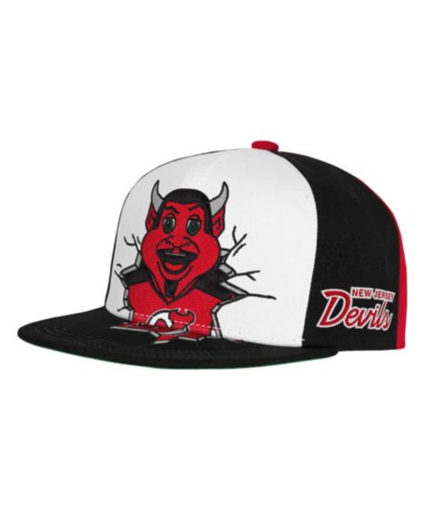 Детские головные уборы Mitchell & Ness New Jersey Devils Mascot Snapback Hat