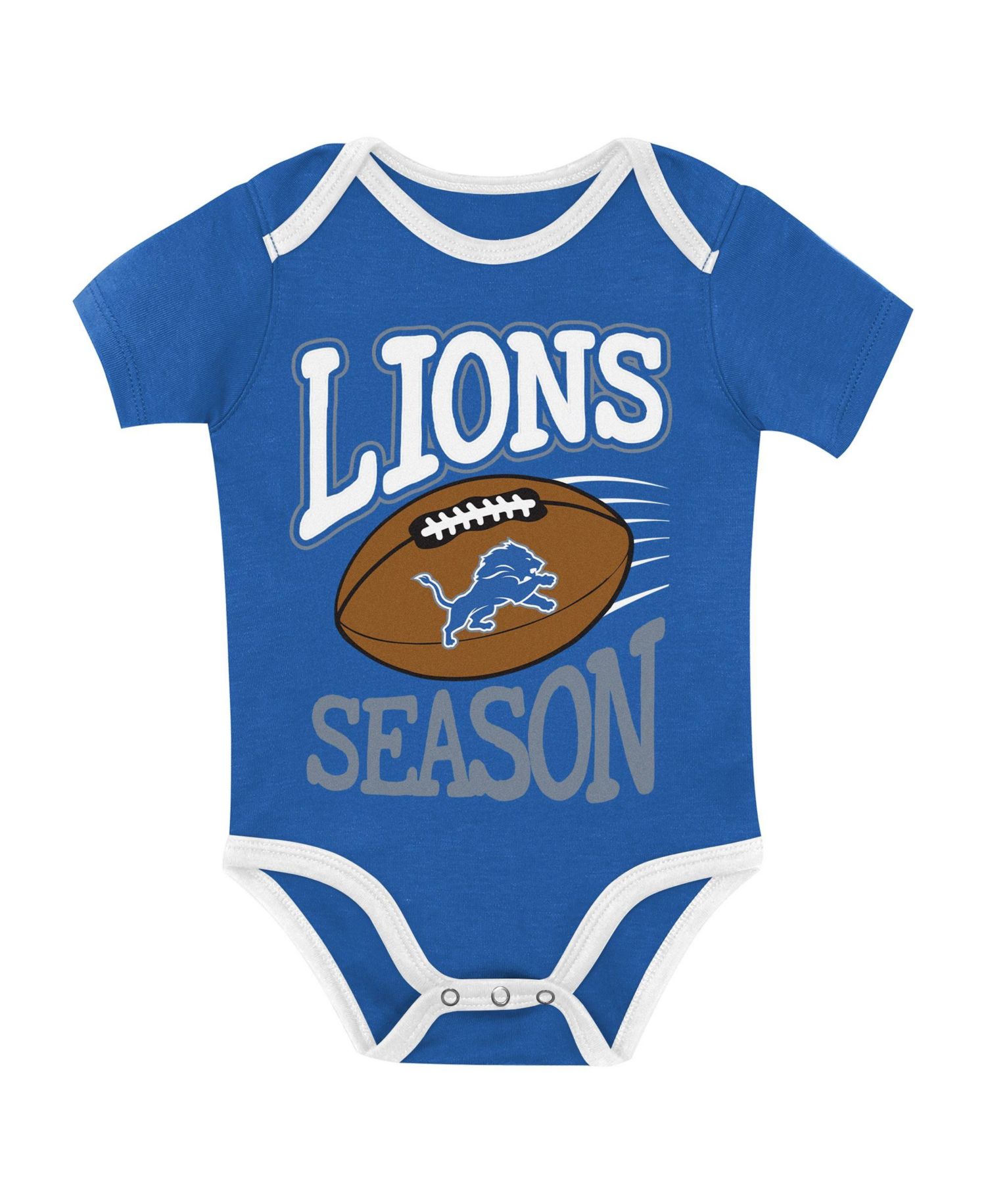 Boys' and Girls' First Round Pick Screen-Print Bodysuit, 3-Piece Set