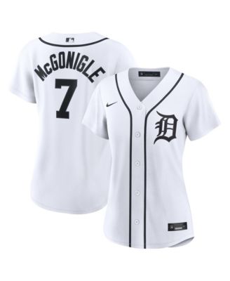 Women's Detroit Tigers Kevin McGonigle V-Neck Replica Jersey