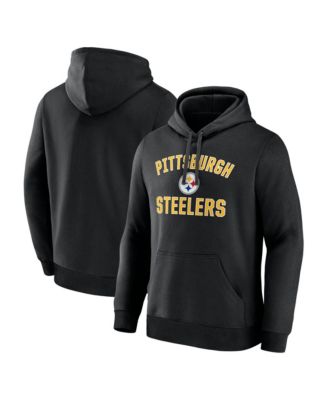 Men's Pittsburgh Steelers Arch Victory Fleece-Pullover Hoodie