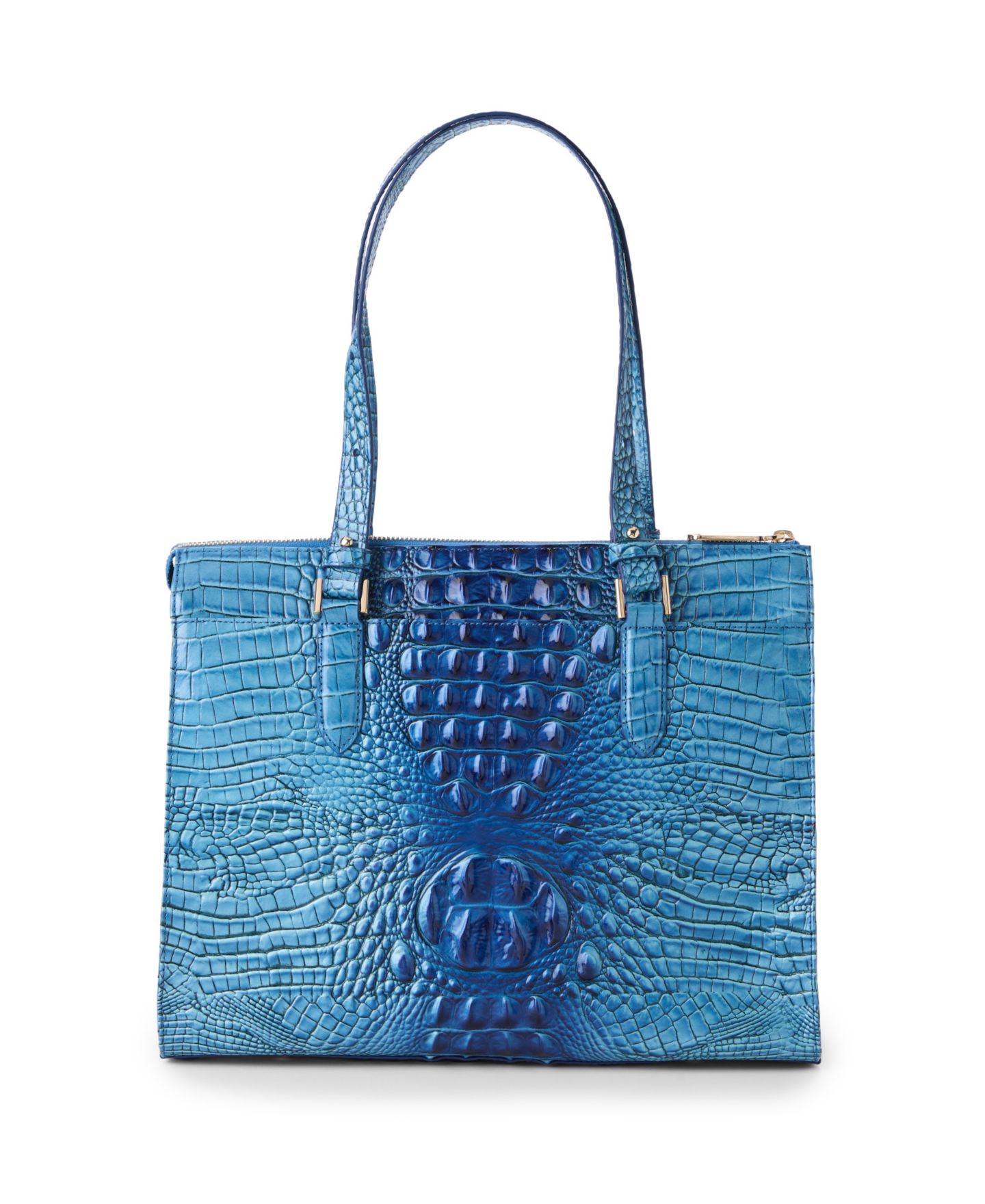 Женская сумка Brahmin Anywhere Medium Tote Handbag, цвет: Синий — фото 2