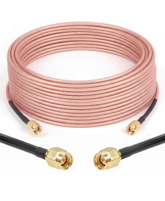 50 Ohm RG316 Flexible Coaxial Antenna Extension Cable For Wifi Router GPS SDR