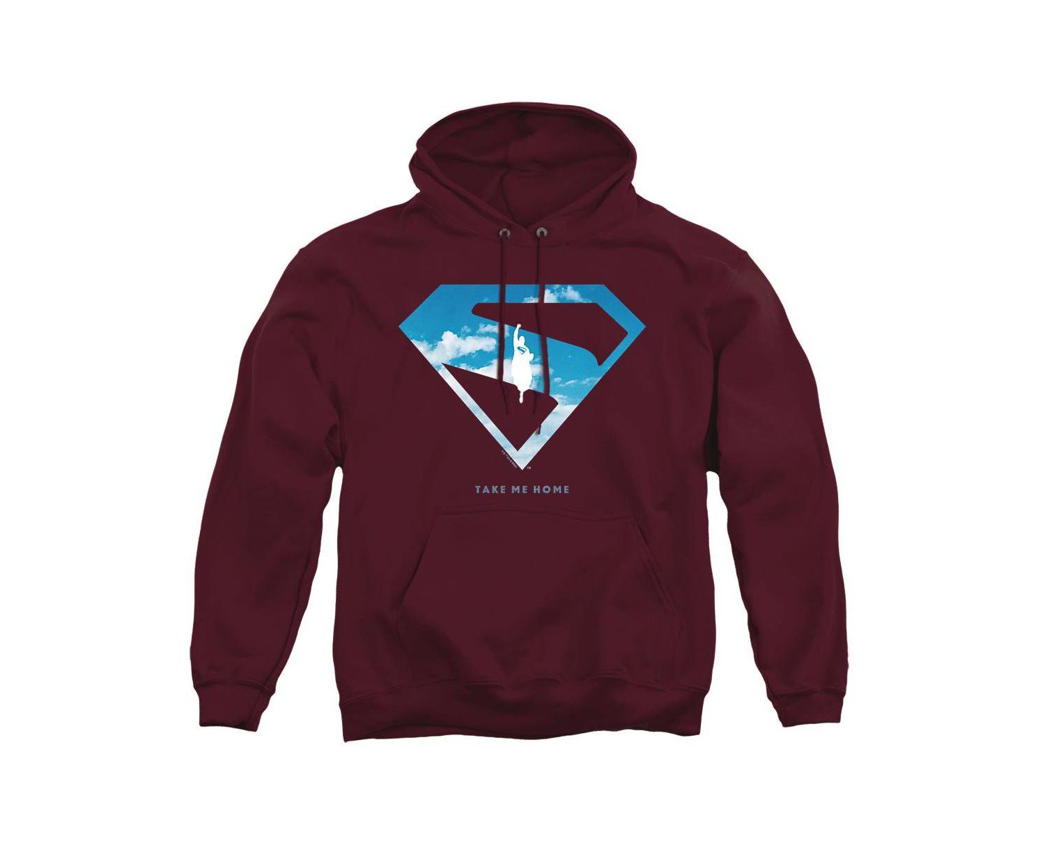Men's Cloud Shield Graphic Kangaroo-Pocket Pullover Hoodie