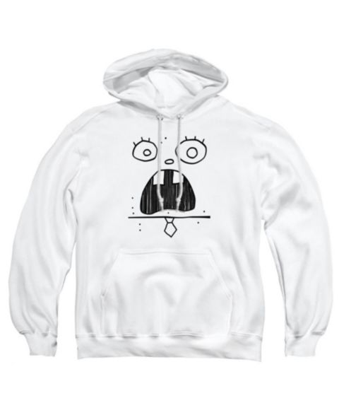 Мужское худи SpongeBob SquarePants Doogle Face Graphic Pull-Over, цвет: Белый
