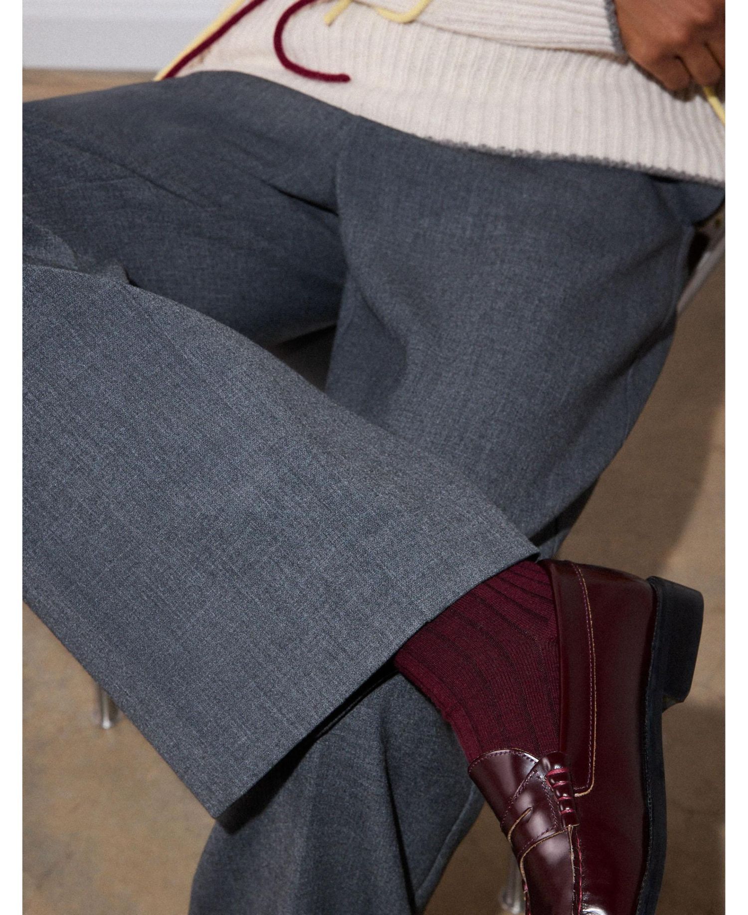 Women's High-Rise Straight-Leg Trouser