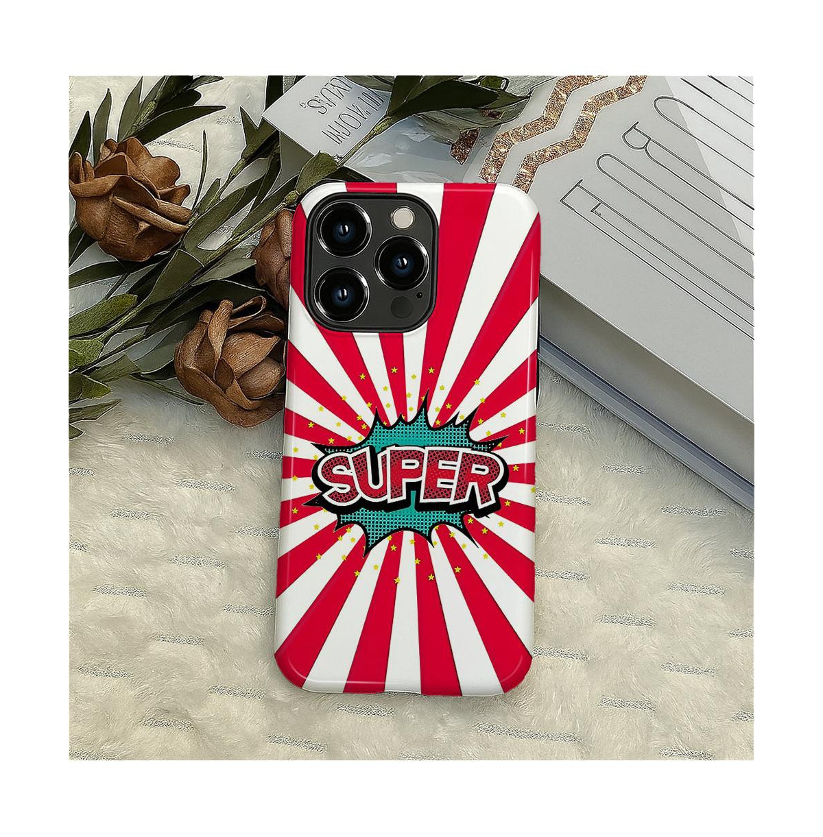 Lisen 2-Layer Durable Phone Case Compatible with Apple iPhone 17