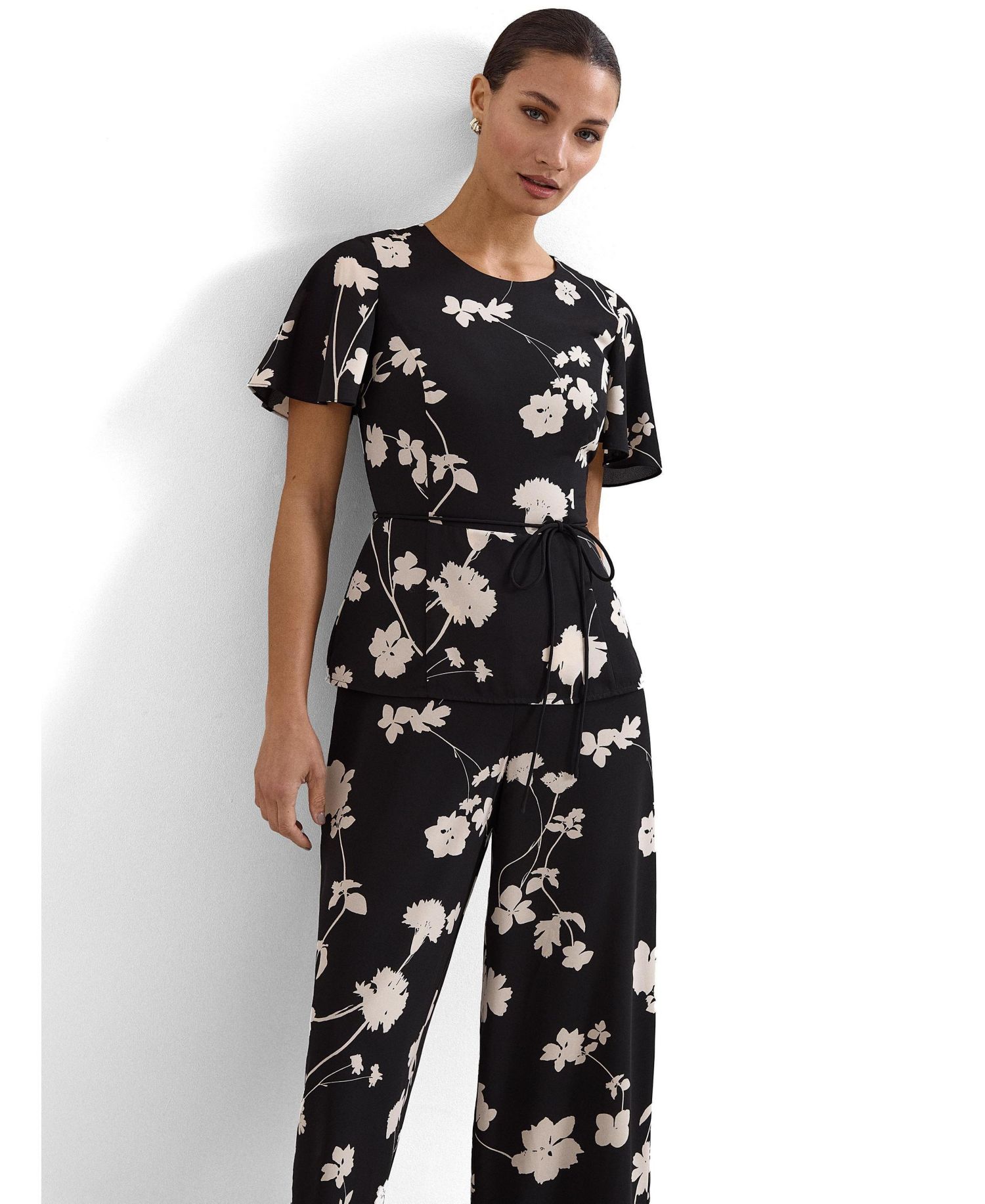 Women's Jolie Cropped Wide-Leg Jumpsuit