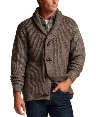 Men's Mixy Shawl Collar Cardigan Sweater