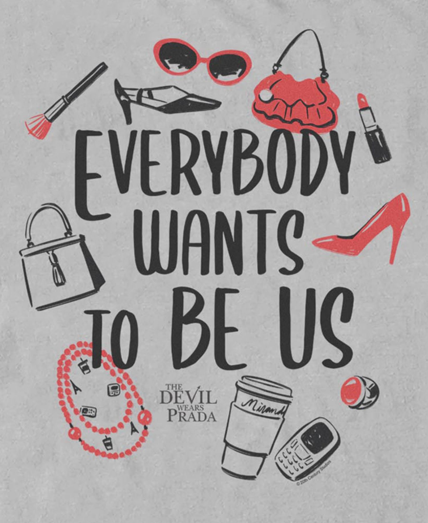 Men's The Devil Wears Prada Be Us Graphic Short-Sleeve T-Shirt