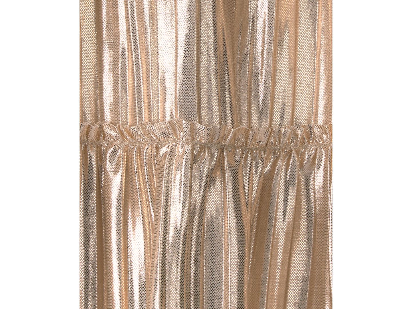 Комплект Carter's Metallic-Crinkle Flutter-Sleeve Dress and Diaper Cover, 2-Piece Set для девочек-малышей, цвет: Золотой — фото 4