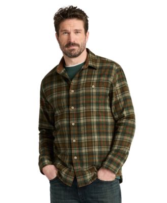 Men's Burnside Flannel Long-Sleeve Shirt