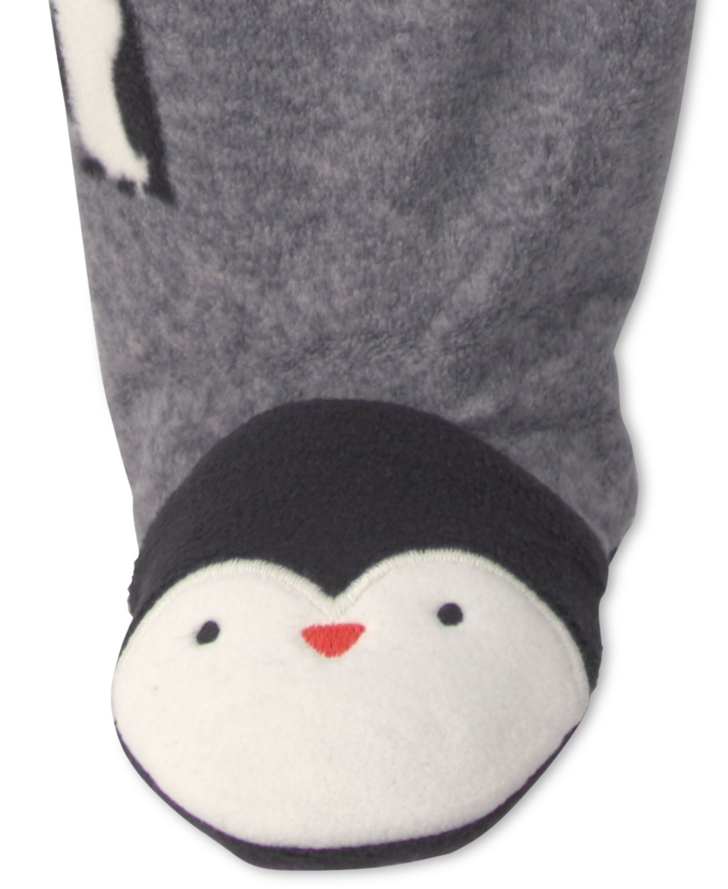 Baby Boys' Penguin Fleece 2-Way Zip Sleep & Play