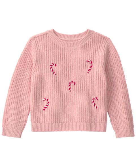 Свитер для девочек Carter's в косы с леденцами, 2T-5T, цвет: Розовый